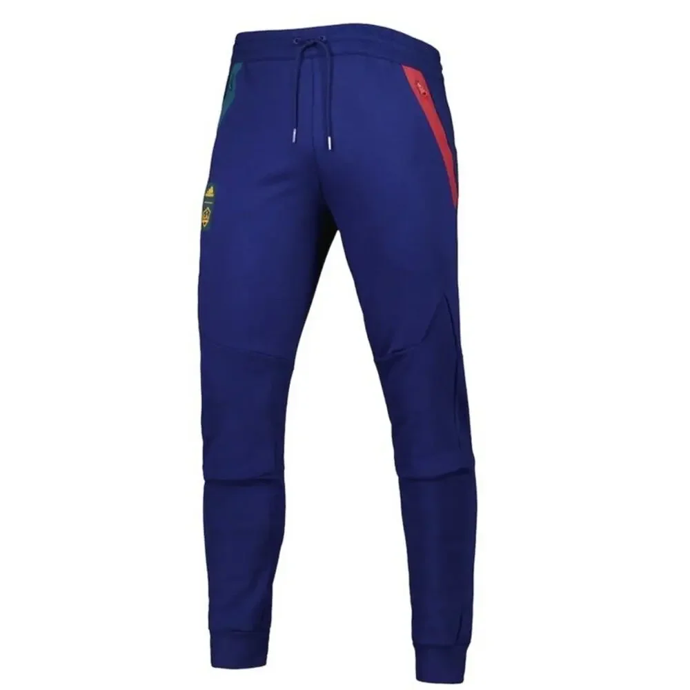 LA Galaxy adidas 2023 Player Club Travel Pants - Navy Adidas NWT $79.99 Medium M